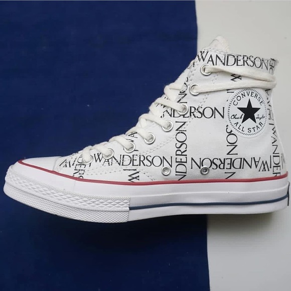 jw anderson white converse